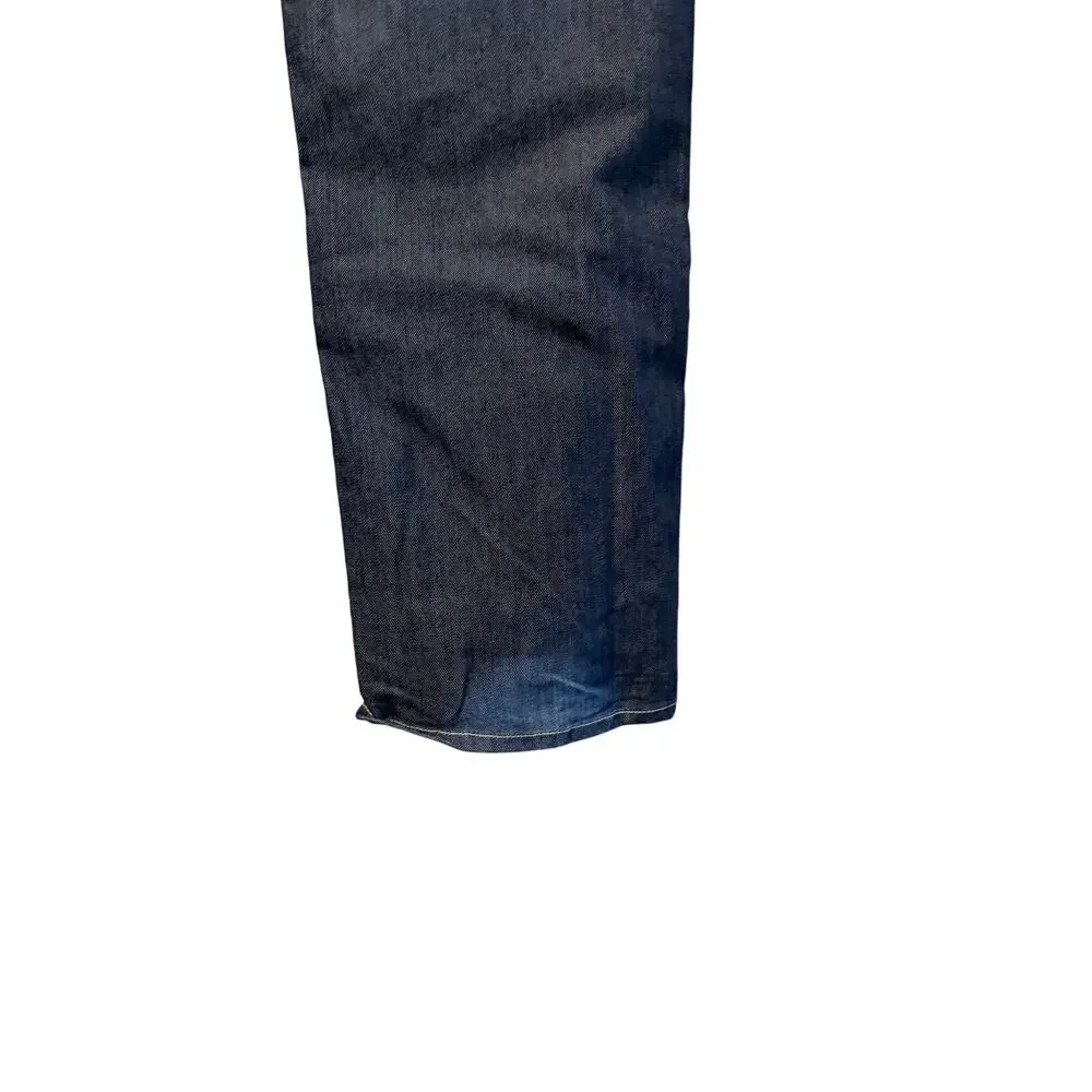 CJ by Cookie Johnson Faith Straight denim jeans washed blue Sz 34 silky vtg